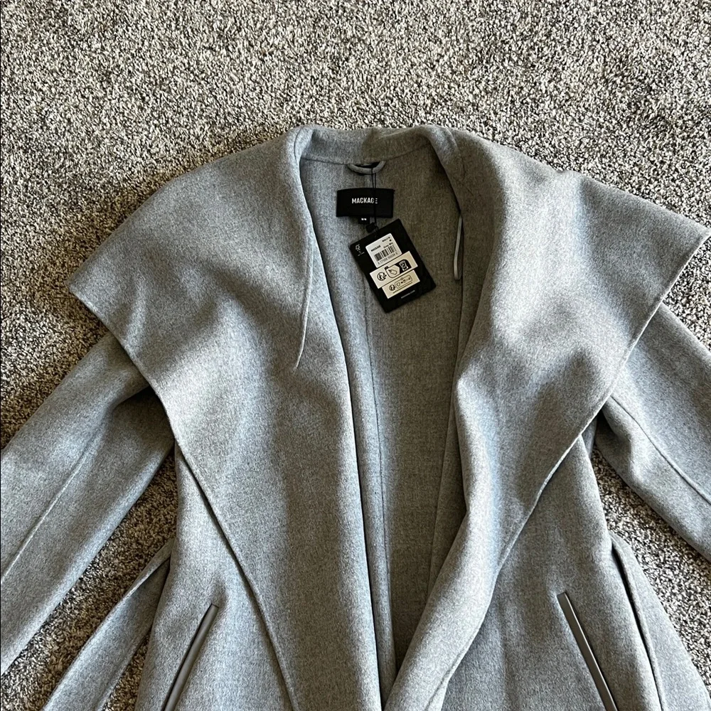 MACKAGE | Mai Wool Wrap Coat - Picture 4 of 7
